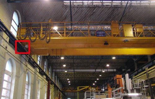 Rails électriques pour l’alimentation d’un pont roulant de 25 Tonnes.